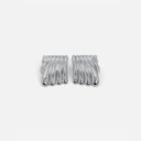 RIPPLE EARRINGS SILVER