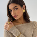 OPEN IRREGULAR OVAL RING