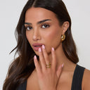 ADJUSTABLE SCULPTURAL RING - GOLD