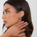 TWIST EARRINGS - SILVER